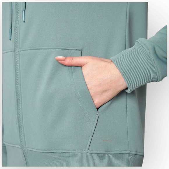 Mondetta Women’s Performance Hoodie - Chinois Green, Small - 725S - Picture 4 of 9